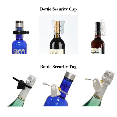 spirits rf tags|Bottle security cap locks.